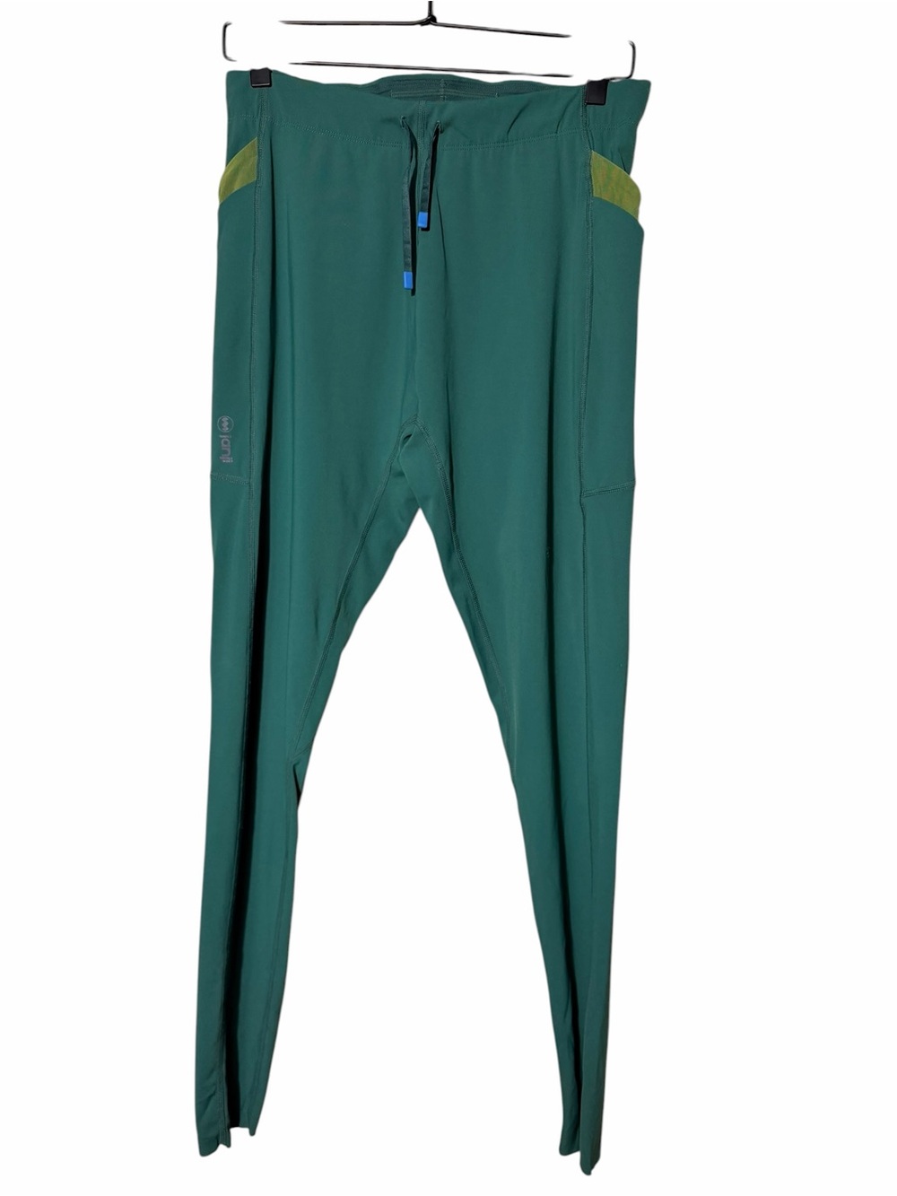 Janji Green Leggings with Tie Waist